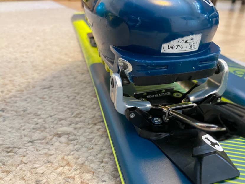 ski trab titan vario - these la sportiva boots have toe fittings that include a metal...