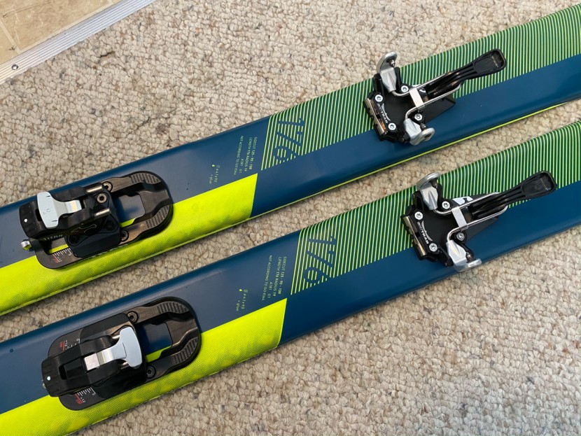 ski trab titan vario - the silver wire in the toe piece of the vario titan is spring and...