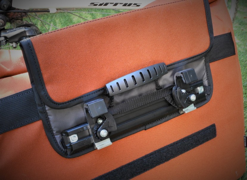 the cam lock mounting system is engaged by simply grabbing the...