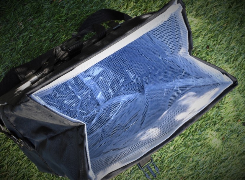 banjo brothers waterproof pannier - the large main storage compartment is easy to load and unload and...