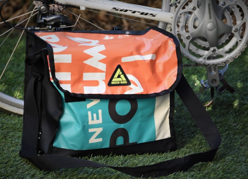 green guru dutchy - the recycled billboard material is thick and durable and helps the...