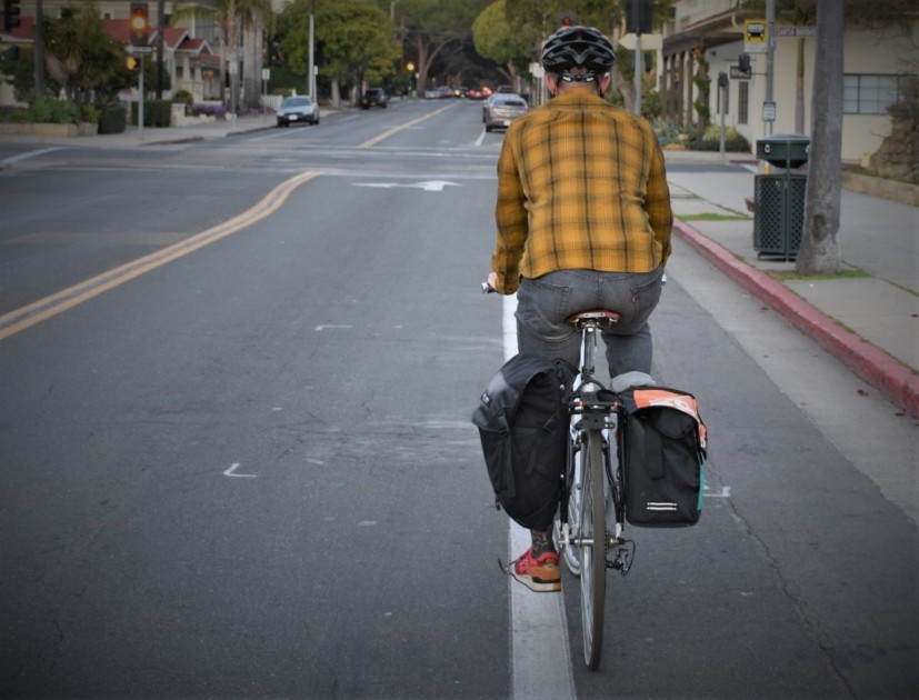the glacier peak (left) is a backpack style pannier, while the...