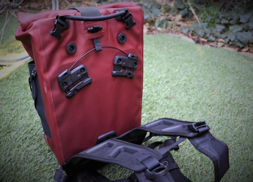 the vario's innovative backpack harness is completely removable, and...