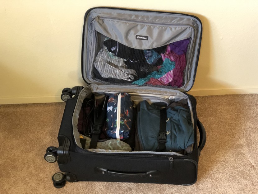 if you're a practiced packer, you can easily pack for a week or more...