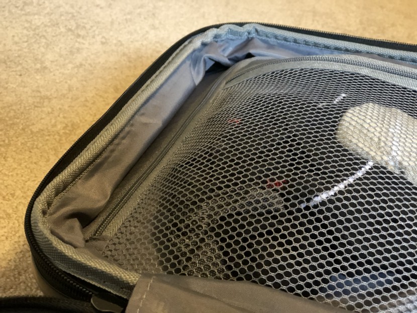 amazon basics oxford expandable 20&quot; - there&#039;s a lot of extra space above the zippered closure flap of this...