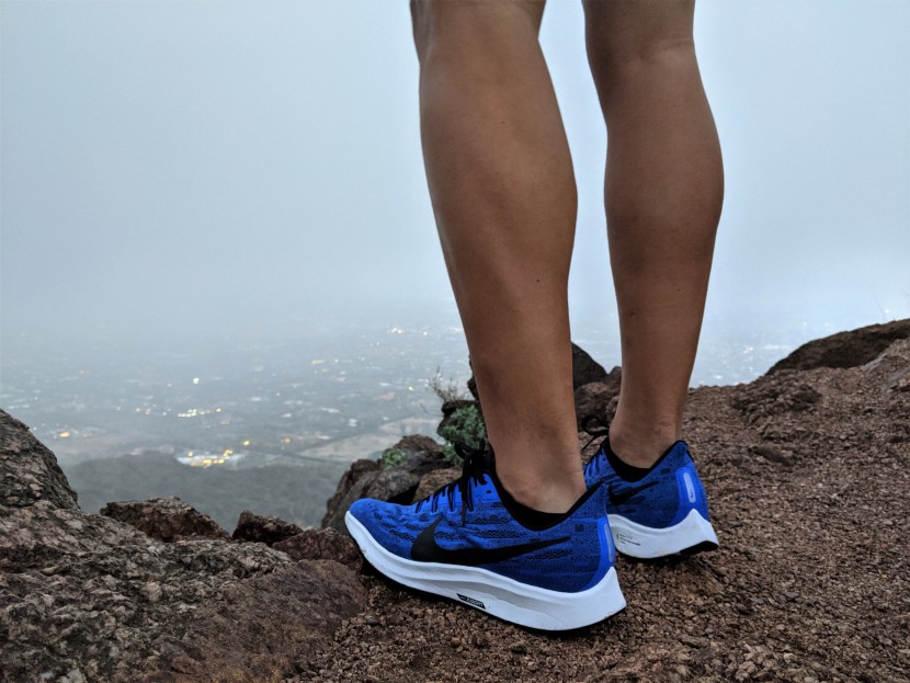 nike air zoom pegasus 36 - an elegant racing flat meant for speed and adventure.