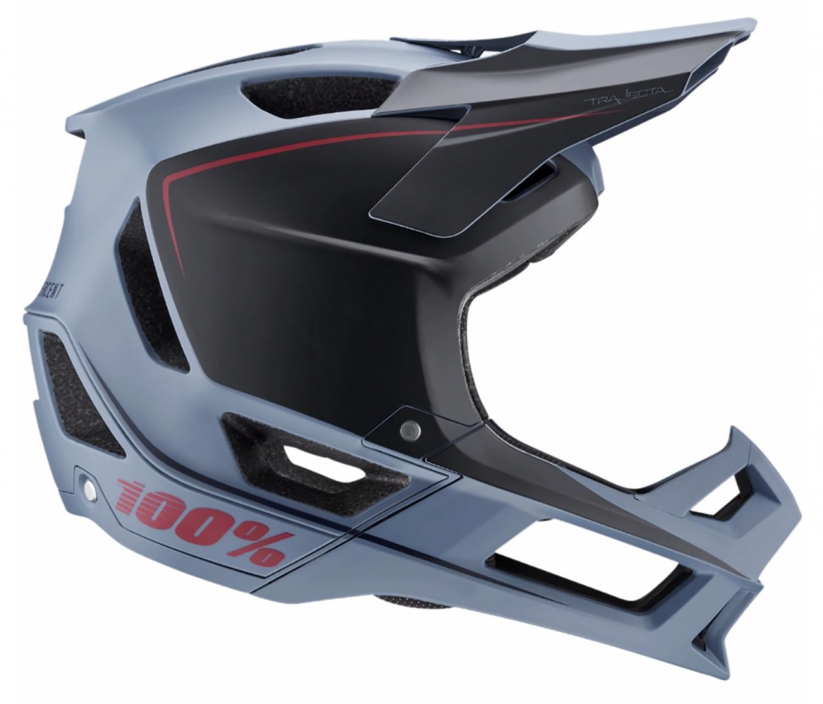 100% trajecta downhill helmet review
