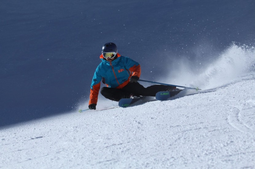 elan ripstick 96 - make sure you have these skis on the right feet! camber on the...