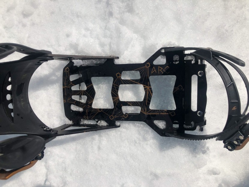 spark r&d arc - the snap ramp is located at the toe ramp on the lookers right part...