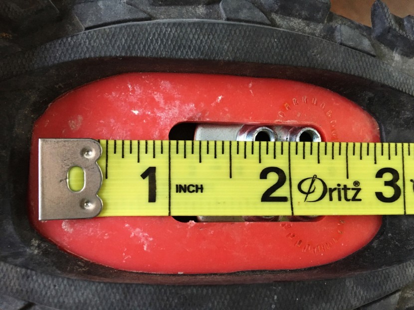 pearl izumi x-alp elevate - our testers enjoyed the wide cleat opening paired with 1 5/16" of...