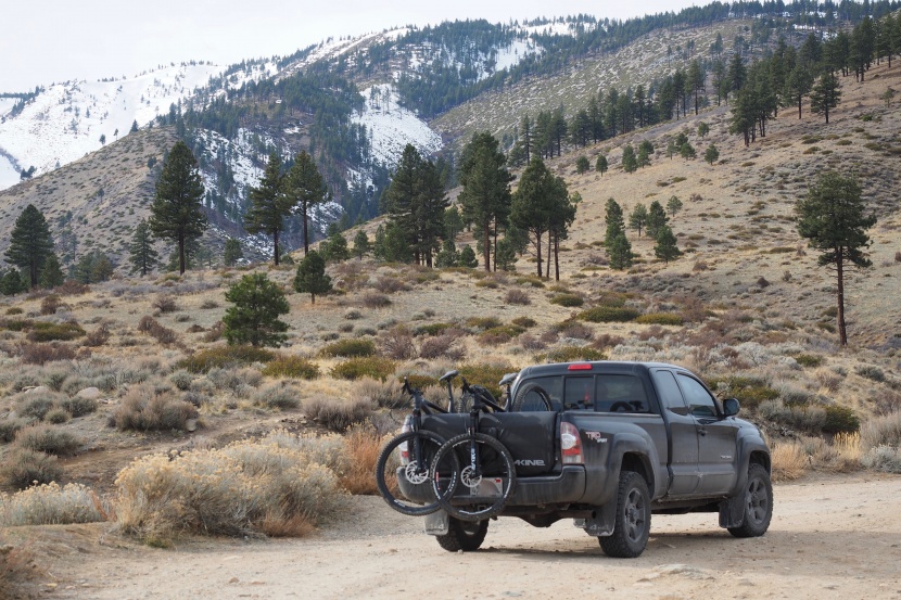 tailgate pad - smaller trucks, like the toyota tacoma we used for testing, use the...