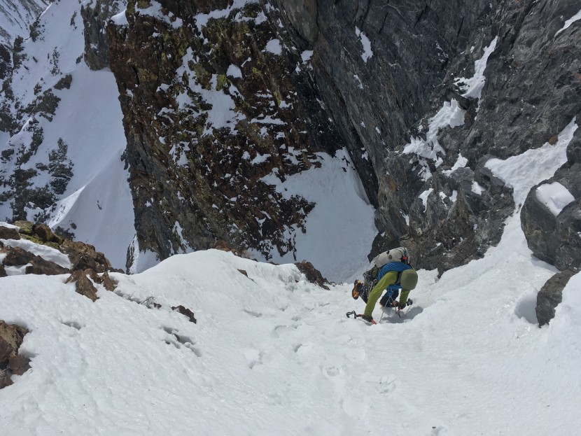 scarpa phantom tech - this boot does well at the crag, but is light enough to take along...