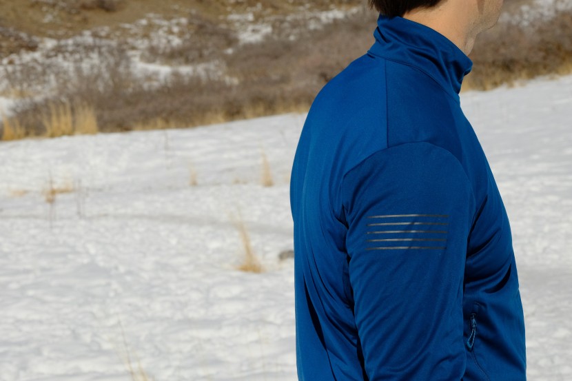 salomon rs softshell - a plethora of reflective markings around the rs provide decent day...