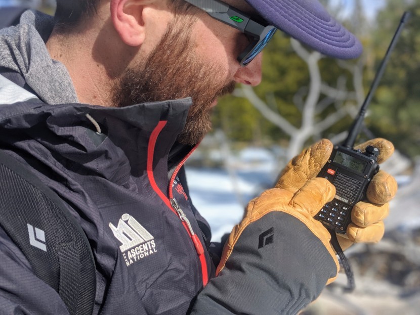 baofeng bf-f8hp - the a/b button allows us to easily toggle between two saved...