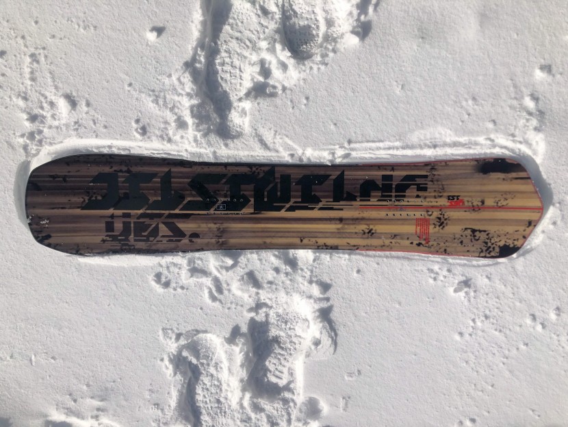 snowboard men - the yes. optimistic uses a standard fiberglass construction which is...