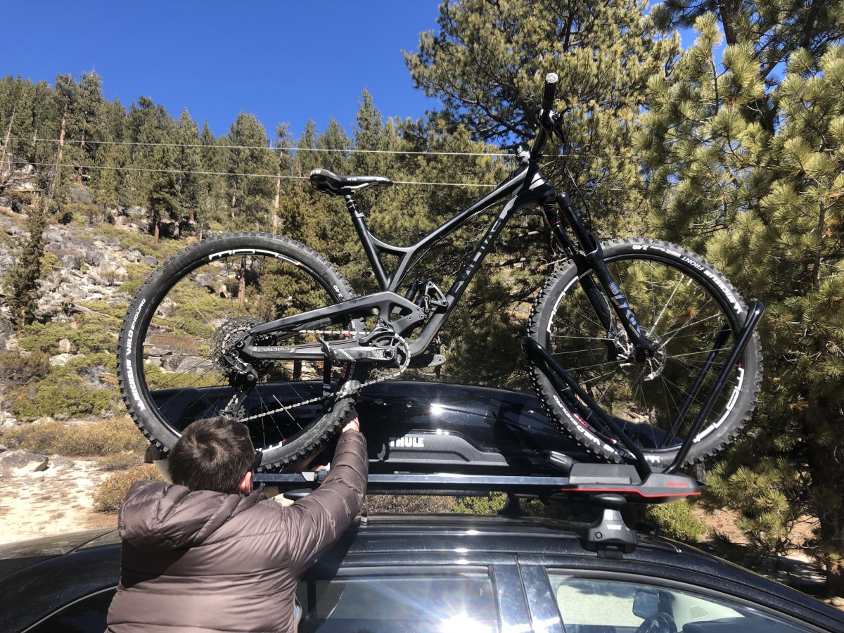 Yakima HighRoad Review (Our tester is 6'1" and loading bikes on this crossover takes some attention. Shorter riders with heavy bikes will have...)