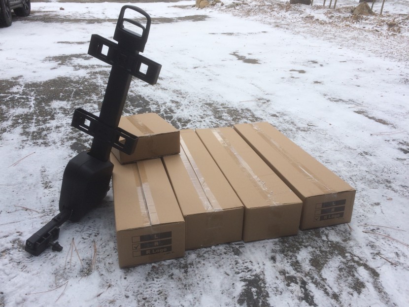 inno tire hold - the tire holder requires some assembly, but it is all intuitive and...