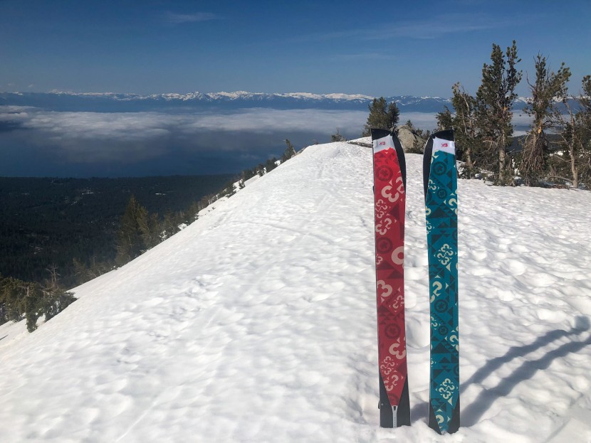 g3 splitboard+ glide - literally side by side comparisons.