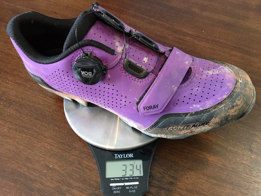 bontrager foray for women - the shoe earns high marks for it&#039;s weight weighing 334 grams for a...