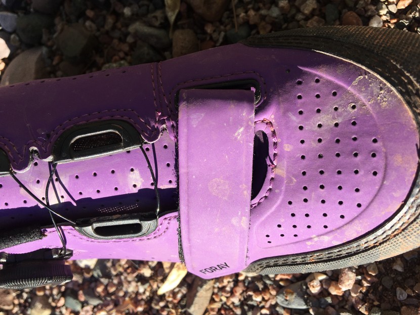 bontrager foray for women - there is a lot of internal volume to the shoe which our feet did not...