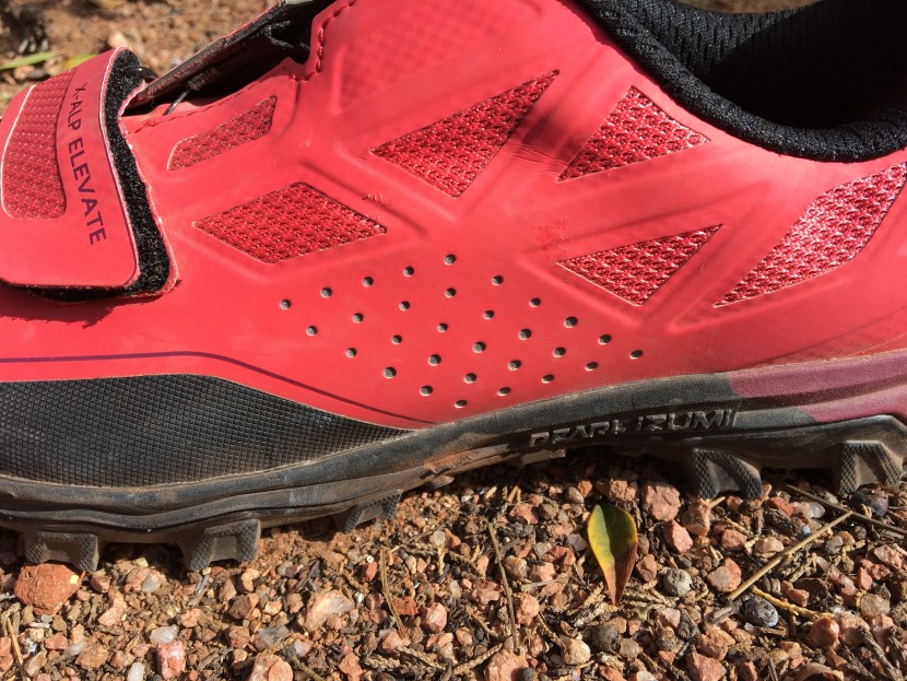 pearl izumi x-alp elevate - mesh and micro perforations in the advanced 3-layer seamless...