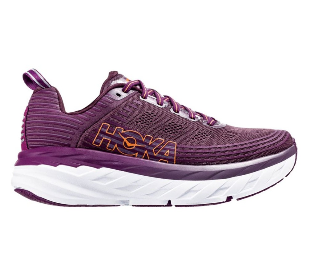 Hoka One One Bondi 6 Running Shoes Women’s Size 10 Purple/Blue No Insoles -  Read