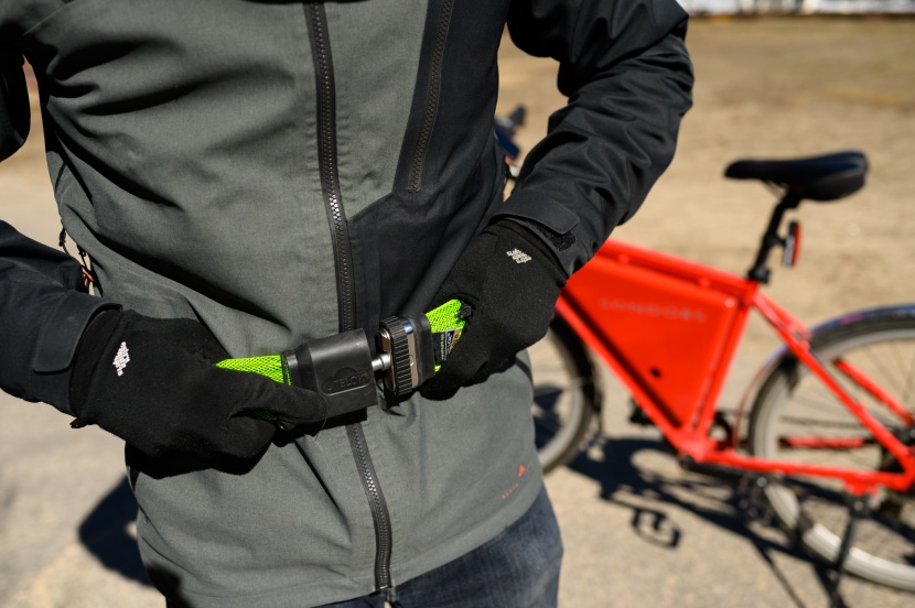 the mechanism that closes the litelok is intended to secure the lock...