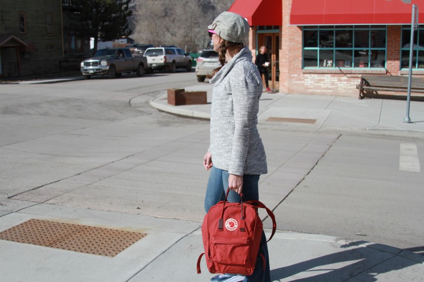 fjallraven kanken 15&quot; - we love the optional purse carry that makes this backpack more...