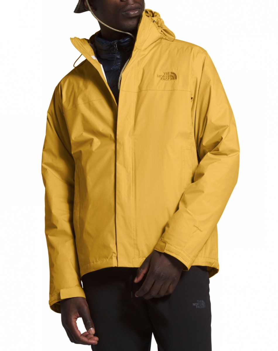 The North Face Blue HyVent 2.5L Full Zip Hooded Lightweight Rain