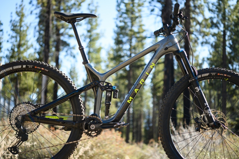 marin rift zone carbon 2 - the sleek-looking frame has a carbon front triangle and an aluminum...