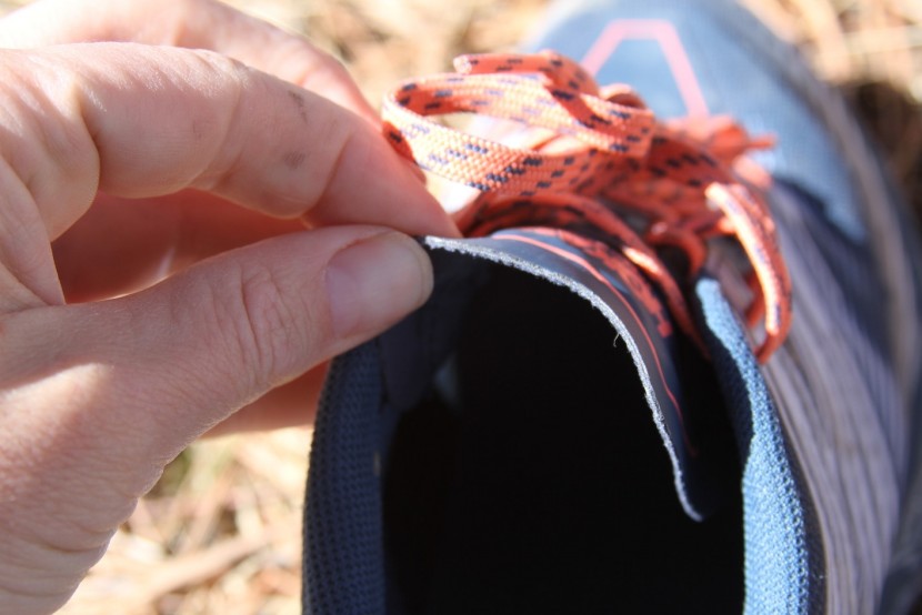 hoka speedgoat 4 - the tongue is regrettable thin and digs into the ankle while running.