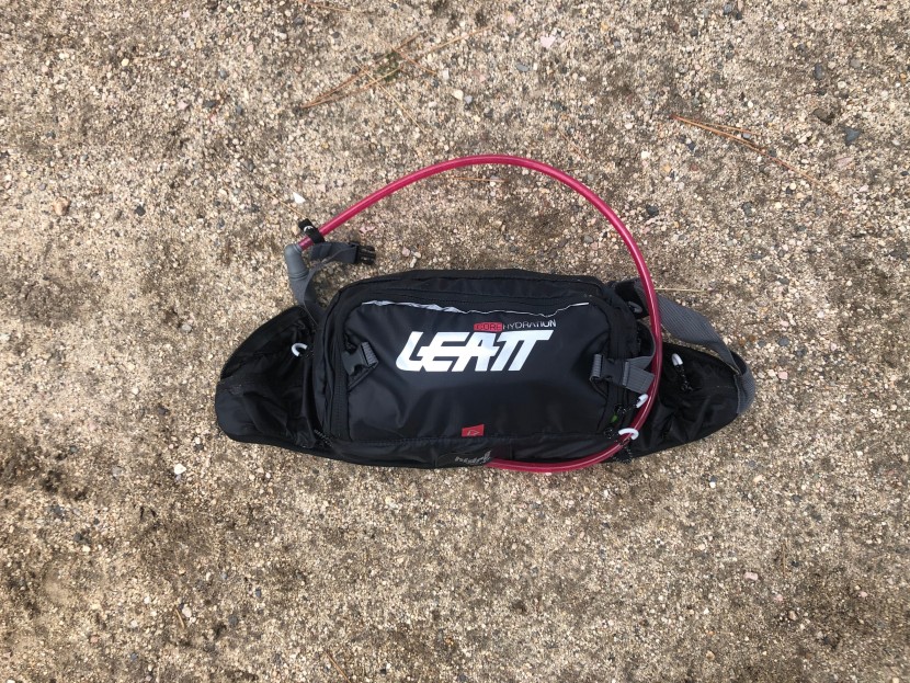 mountain bike hip pack - the leatt hip pack is light among packs with a bladder system and...