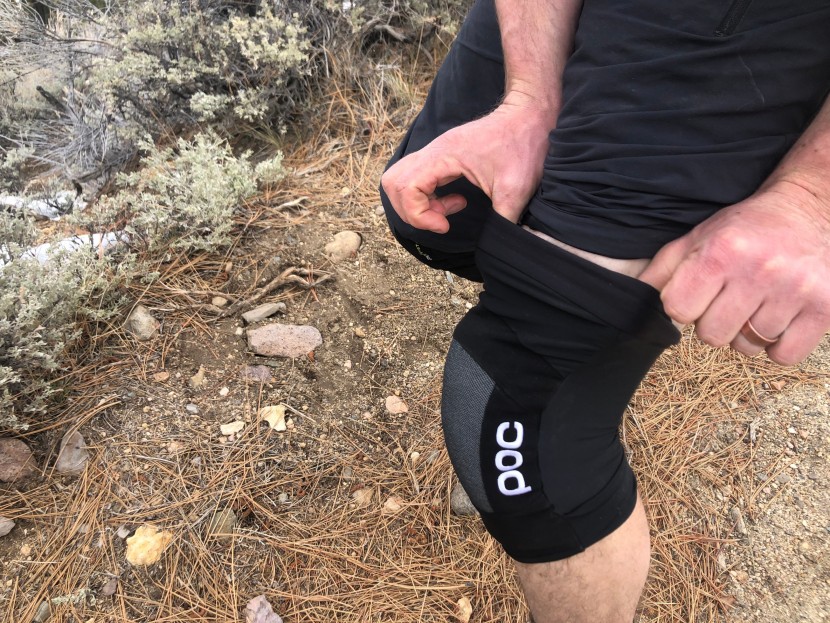 poc joint vpd system - the upper cuff slipped around on our legs a little bit.