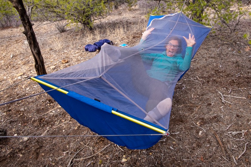 eno skylite - keep the bugs out and the campers in! but seriously, bug netting...