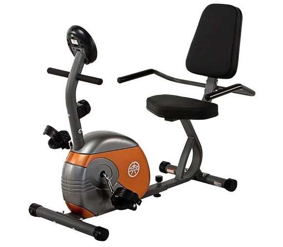 marcy recumbent me-709 budget exercise bike review