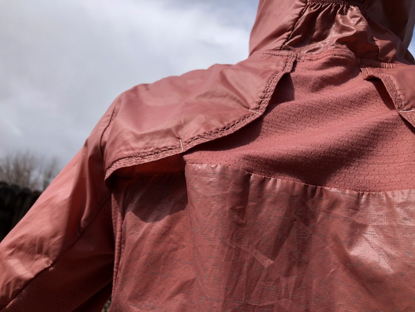 smartwool merino sport ultra light hoodie for women - mesh between your shoulder blade and under your arms, as well as...