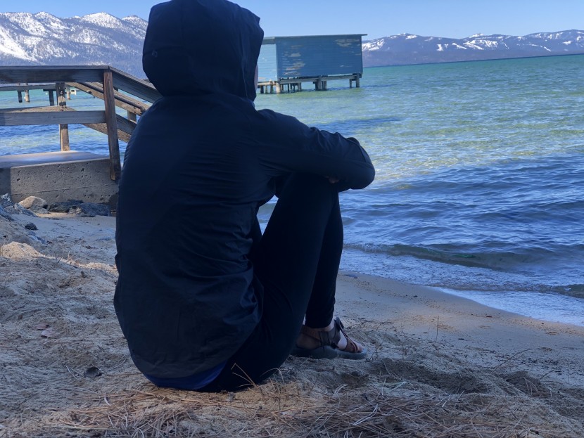 patagonia houdini air for women - keep those shady chills at bay with the air.