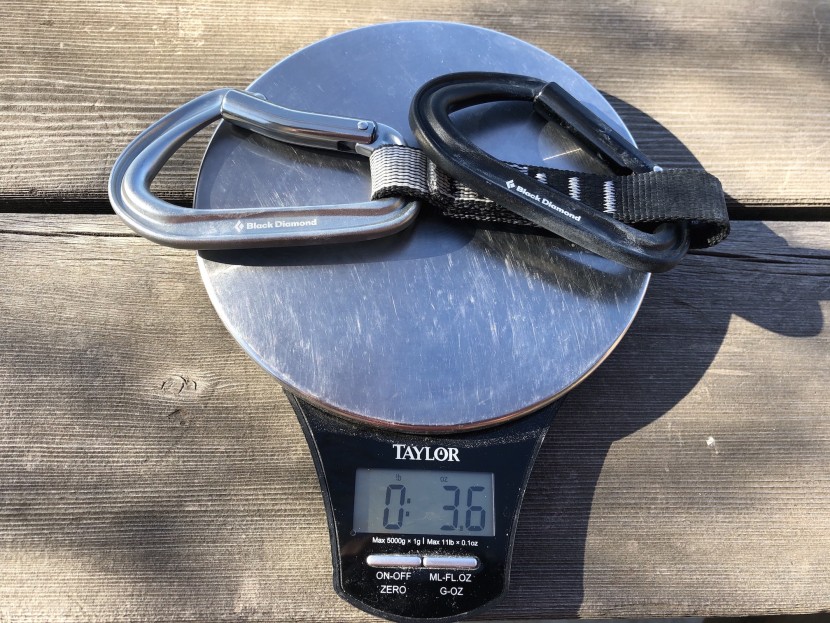 black diamond hotforge - while these draws aren&#039;t super light, they are only 0.1 ounces...