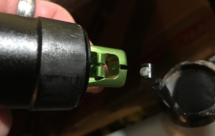 oneup components v2 - installing the v2 is easy due to the fact that the cut end of the...