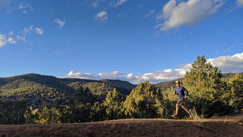 base layer men - the outdoor research echo l/s is the perfect top for long trail...