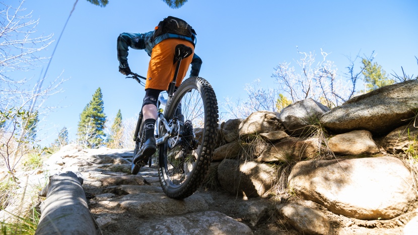 ibis ripmo af nx eagle - the steep seat tube makes for excellent power transfer and a great...
