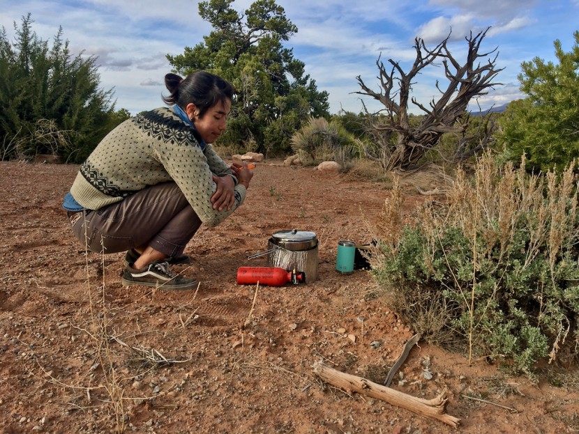 kuju pocket pour-over - water never boils slower than when you're waiting for your first cup...