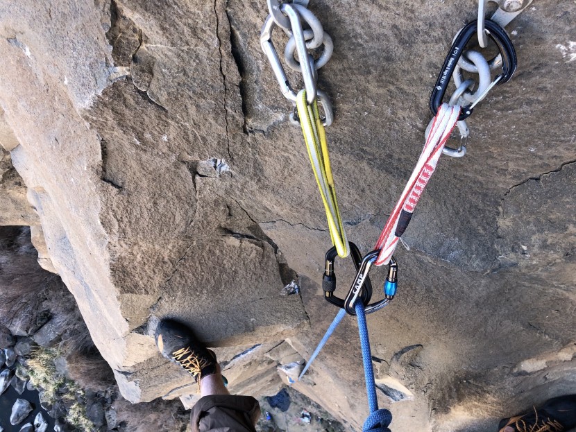 black diamond hotforge screwgate - comparing the two full-sized offset-d&#039;s by using them to set up a...