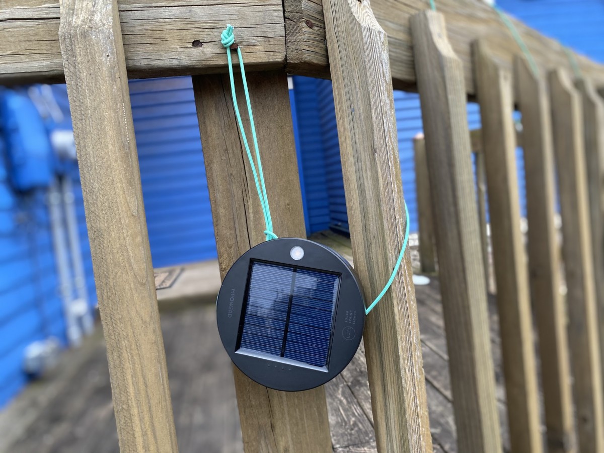 MPOWERD Luci Solar String Lights Review (The solar panel and the hanging loop are a couple of the features that make this light great.)