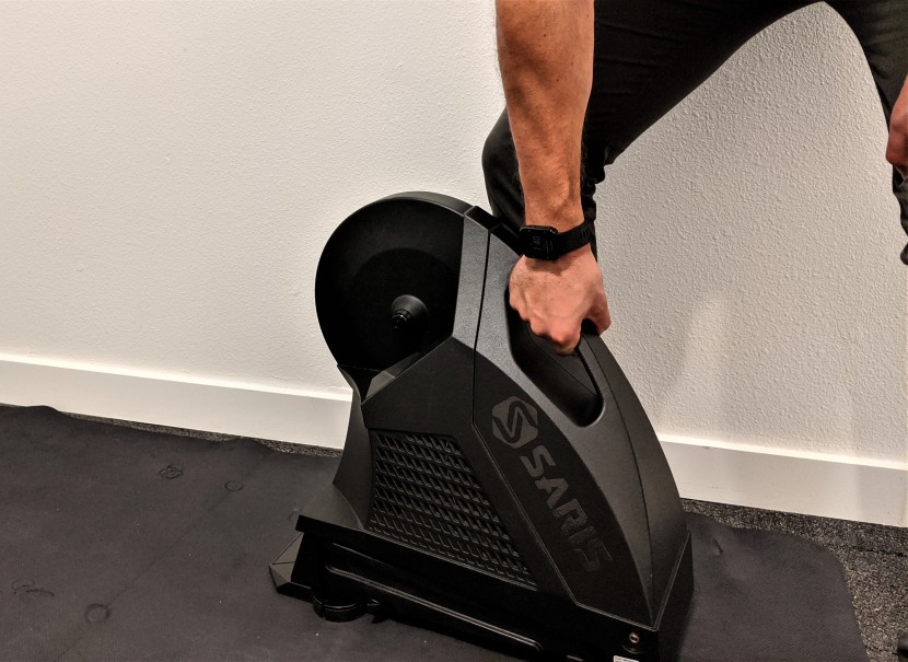 bike trainer - most of the direct-drive trainers will use quite heavy flywheels or...