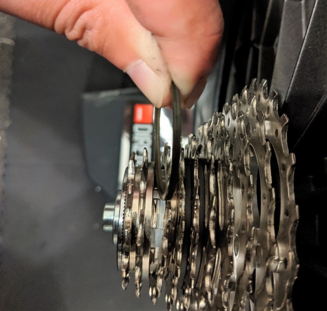 make sure not to forget your spacers...