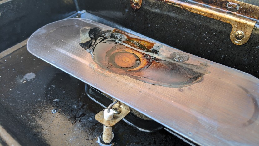 although it is only aesthetic, the polish of the stainless steel on...