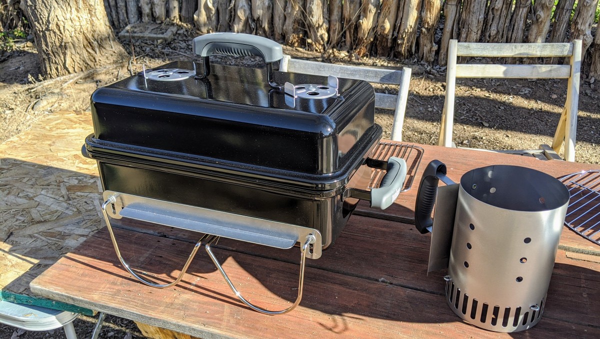 Weber Go-Anywhere Charcoal Review (The dual handles are great for transportation, but get quite hot while cooking due to their proximity to the body of...)