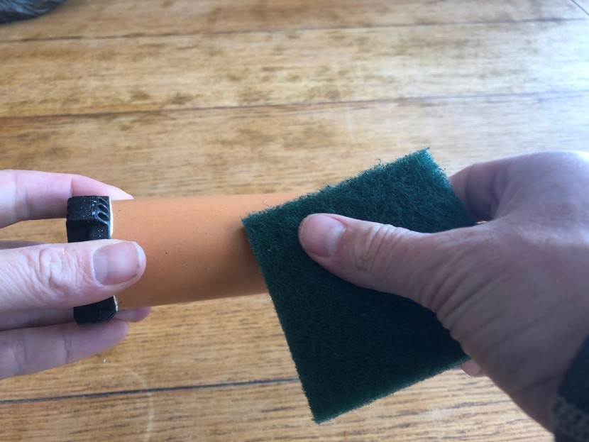 msr miniworks ex - using the sponge, it&#039;s super easy!