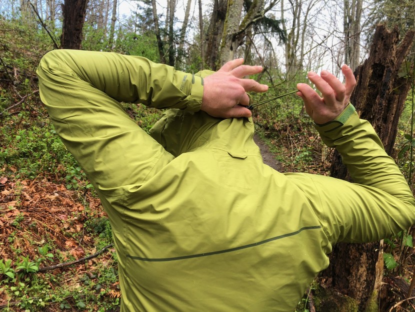 outdoor research interstellar - this model&#039;s three hood cinch points sealed out the elements and...